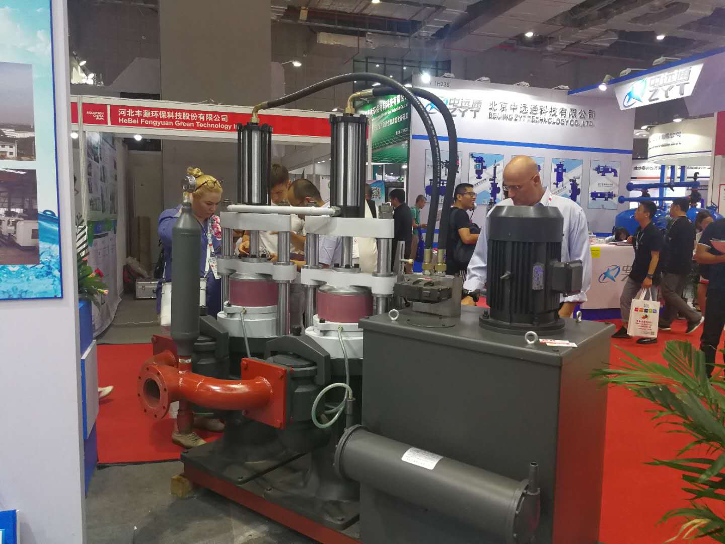 2018年参加污水处理展会4 2018年参加污水处理展会4