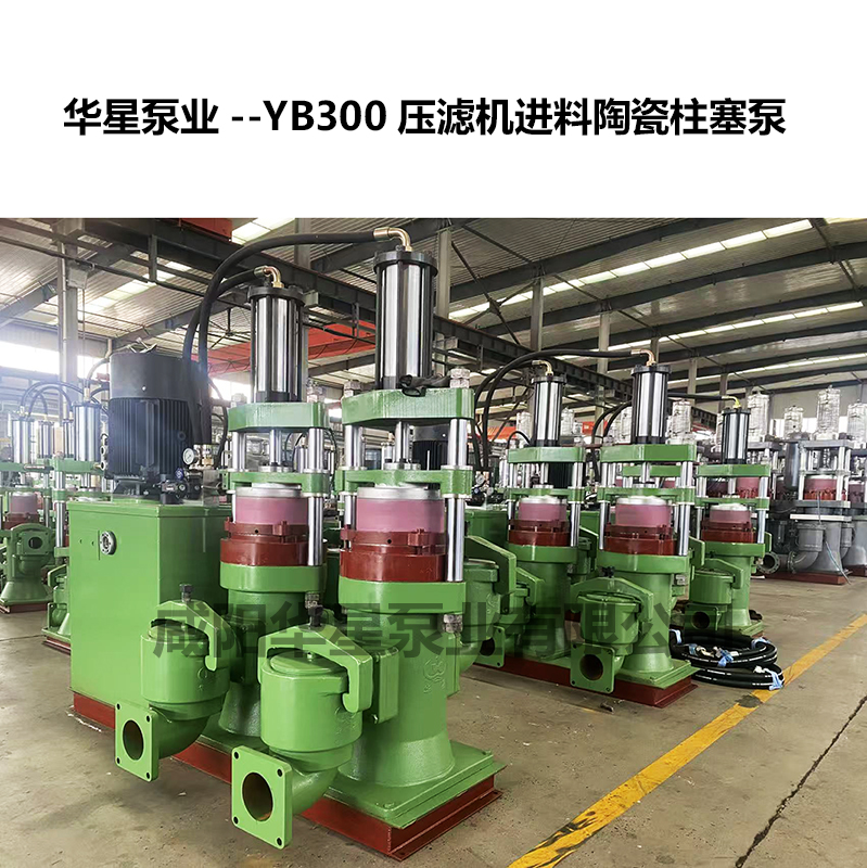 YB300压滤机进料陶瓷柱塞泵-02 YB300压滤机进料陶瓷柱塞泵-02