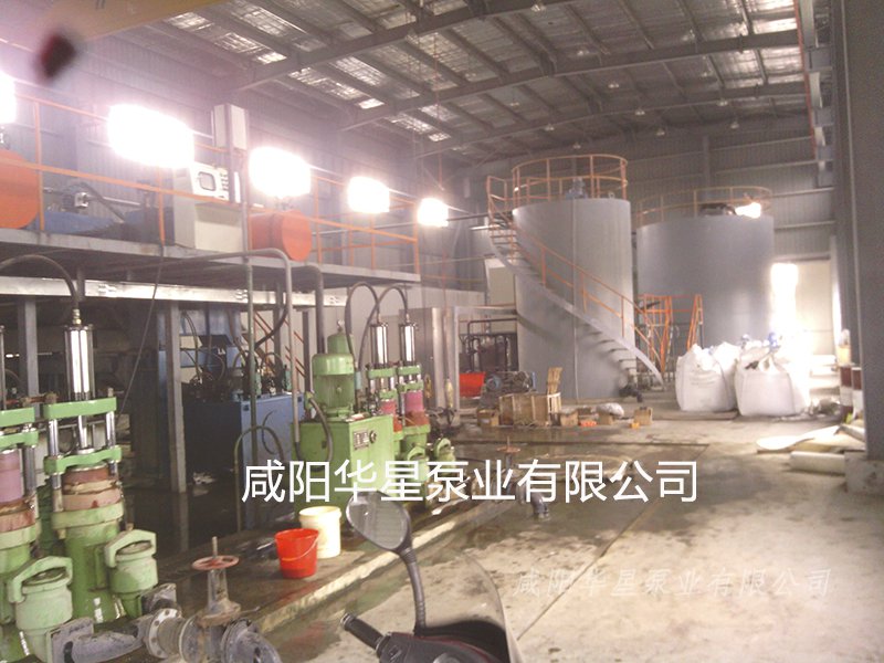 压滤机专用泵污水处理厂客户案例